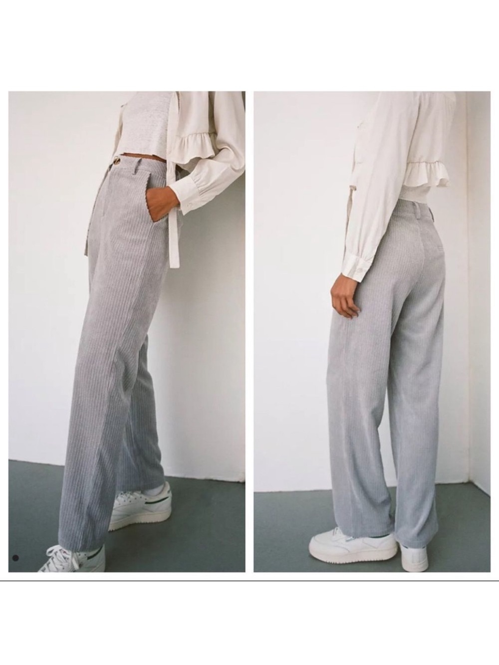 Urban Outfitters Little Lies Stockholm Corduroy High Rise Pants Small